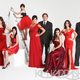 Illustration for article titled Vintage Kardashian Holiday Cards: Old Noses, Awkward Poses